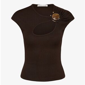 CHRISTOPHER ESBER MINERAL STONE HOLLOW TEE